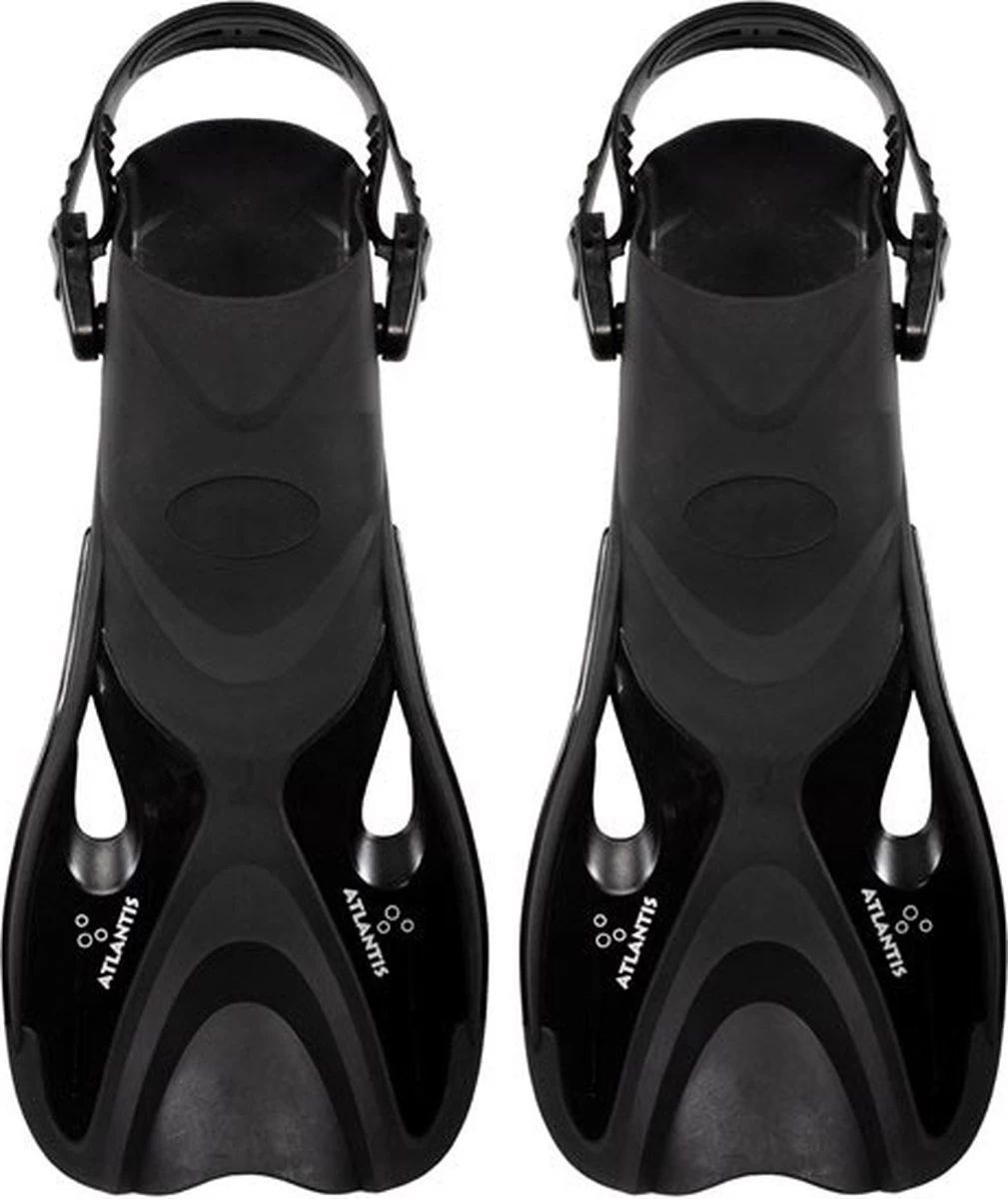 Atlantis Dolphin - Zwemvliezen - Volwassenen - Zwart - 41-45 3 Atlantis Dolphin - Zwemvliezen - Volwassenen - Zwart - 41-45 - Afbeelding 2