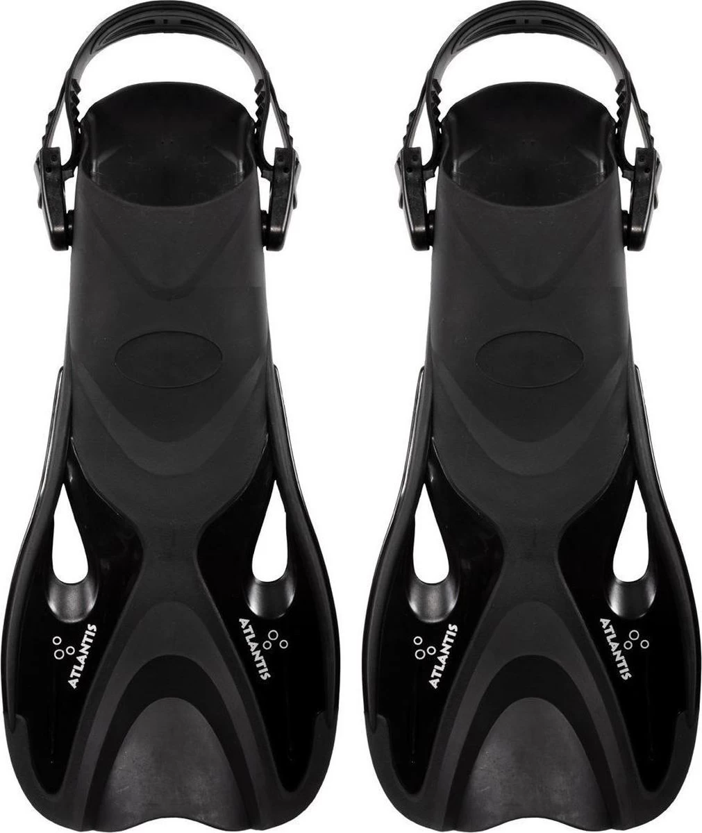 Atlantis Dolphin - Zwemvliezen - Volwassenen - Zwart - 41-45 2 Atlantis Dolphin - Zwemvliezen - Volwassenen - Zwart - 41-45
