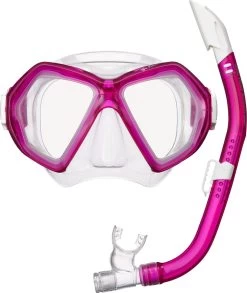 ReefTourer Snorkelmasker Duikbril Snorkelset RC-0107- Roze