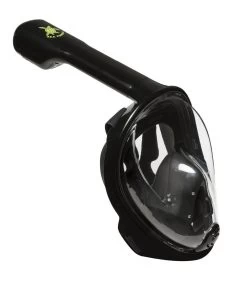 Sea Turtle Full Face Mask - Snorkelmasker - Volwassenen - Zwart - S/M -Speedo Winkel 1045x1200