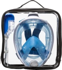 Sea Turtle Full Face Mask - Snorkelmasker - Volwassenen - Wit/Blauw - S/M -Speedo Winkel 1064x1200