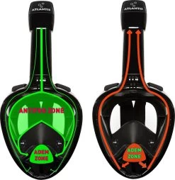 Atlantis Full Face Mask 2.0 - Snorkelmasker - Volwassenen - Zwart - S/M 12 Atlantis Full Face Mask 2.0 - Snorkelmasker - Volwassenen - Zwart - S/M -Speedo Winkel 1165x1200 1