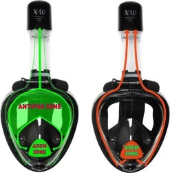 X10 Full Face Mask- Snorkelmasker - Volwassenen - Zwart - S/M 11 X10 Full Face Mask- Snorkelmasker - Volwassenen - Zwart - S/M -Speedo Winkel 1179x1200