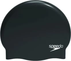 Speedo Plain Moulded Silicone Cap Unisex - Zwart - One Size -Speedo Winkel 1200x1029