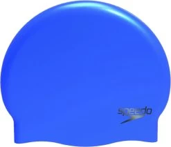 Speedo Plain Moulded Silicone Cap Unisex - Blauw - One Size -Speedo Winkel 1200x1033