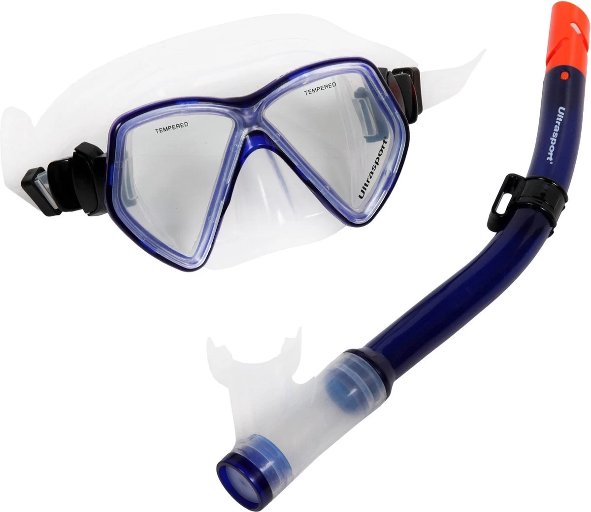 Duikmasker Met Snorkel En Flippers - Kind Maat 32-36 Blauw - Snorkelset Kinderen - Snorkelmasker - Duikbril 9 Duikmasker Met Snorkel En Flippers - Kind Maat 32-36 Blauw - Snorkelset Kinderen - Snorkelmasker - Duikbril - Afbeelding 7