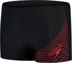 Speedo Medley Logo Aquashort Heren - Zwart / Rood - Maat 6 -Speedo Winkel 1200x1054 2