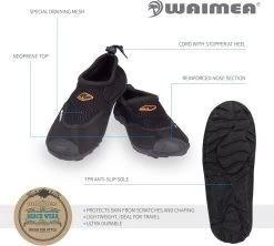 Waimea Aquaschoenen - Wave Rider - Zwart - 36 18 Waimea Aquaschoenen - Wave Rider - Zwart - 36 -Speedo Winkel 1200x1080 19