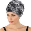 Fashy Luxe Badmuts Met Luipaardprint Zwart/wit Voor Dames - Luipaard Dierenprint - Zwemmutsen/Badmutsen -Speedo Winkel 1200x1113 2