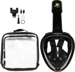 Sea Turtle Full Face Mask - Snorkelmasker - Volwassenen - Zwart - S/M -Speedo Winkel 1200x1150 1