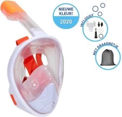 X10 Full Face Mask- Snorkelmasker - Kinderen - Oranje - XS -Speedo Winkel 1200x1156