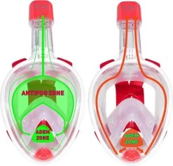 X10 Full Face Mask- Snorkelmasker - Volwassenen - Coral - L/XL 12 X10 Full Face Mask- Snorkelmasker - Volwassenen - Coral - L/XL -Speedo Winkel 1200x1158