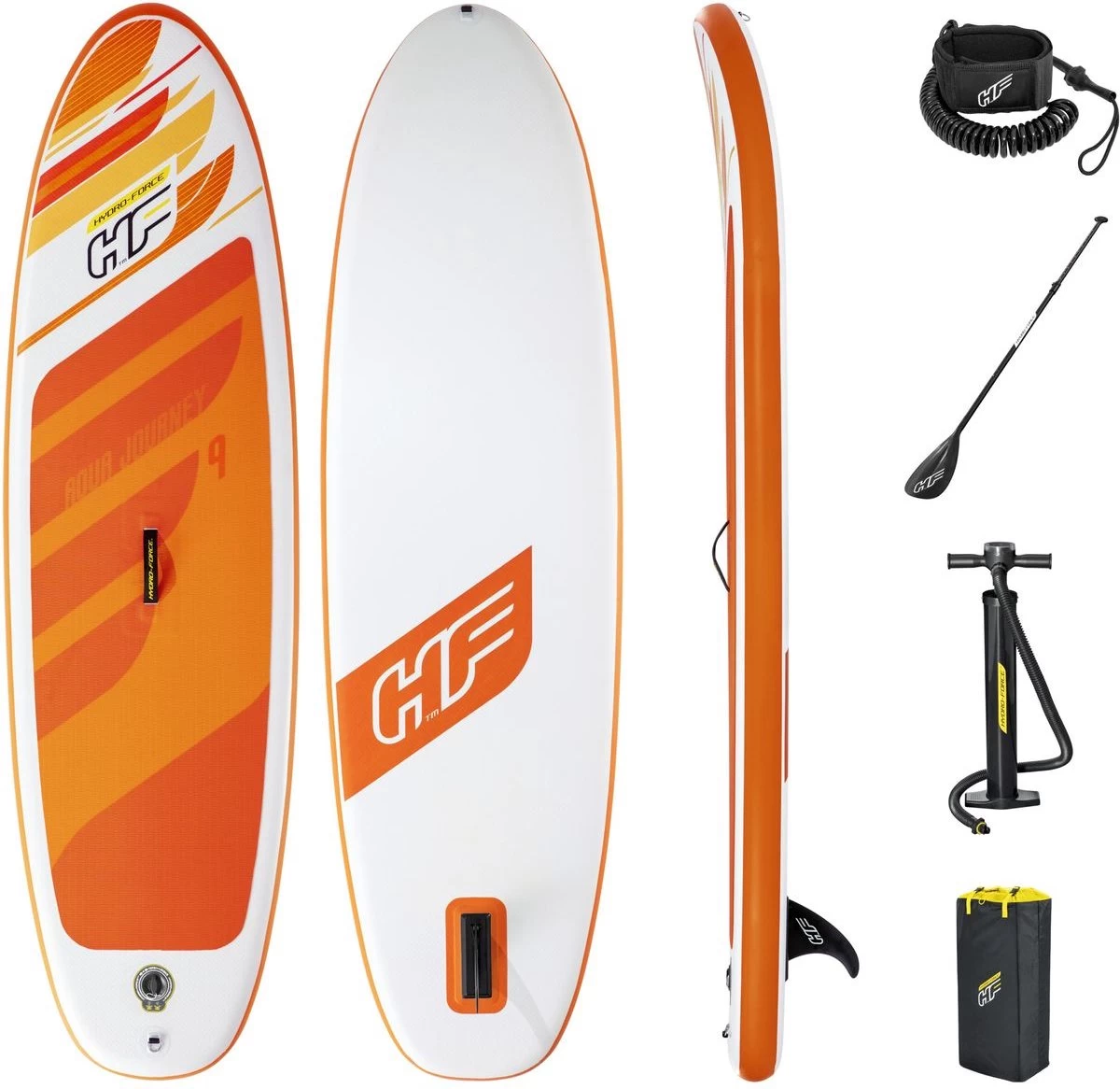 Bestway Sup Board - Hydro Force - Aqua Journey Set - 274 X 76 X 12 Cm - Met Accessoires 3 Bestway Sup Board - Hydro Force - Aqua Journey Set - 274 X 76 X 12 Cm - Met Accessoires