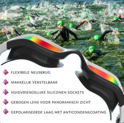 Tri-Sports.nl Zwembril Volwassenen Met Polariserende Lenzen. Ideaal Voor Zwembad En Open Water Zwemmen. Zwembril Voor Triathlon -Speedo Winkel 1200x1190 2