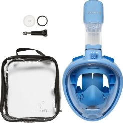 Atlantis Full Face Mask 2.0 - Snorkelmasker - Kinderen - Blauw - XS -Speedo Winkel 1200x1195