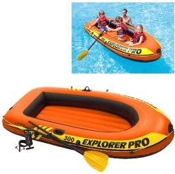 Intex Explorer Pro 300 Opblaasboot - 3 Persoons - Oranje -Speedo Winkel 1200x1197