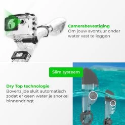 Nuvance - Snorkelmasker Incl Oordoppen - One Size Fits All - Duikmasker - Duikbril Met Snorkel - Snorkelset Voor Kinderen - Zwart -Speedo Winkel 1200x1200 122