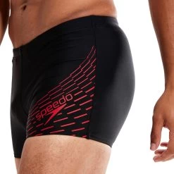 Speedo Medley Logo Aquashort Heren - Zwart / Rood - Maat 5 17 Speedo Medley Logo Aquashort Heren - Zwart / Rood - Maat 5 -Speedo Winkel 1200x1200 200