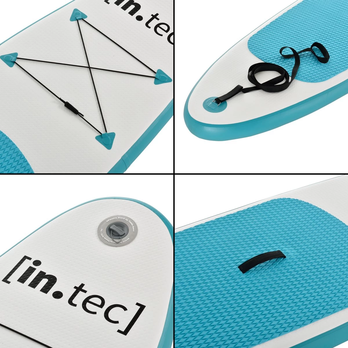 XQ Max Opblaasbaar SUP Board Met Accessoires - Turquoise 6 XQ Max Opblaasbaar SUP Board Met Accessoires - Turquoise - Afbeelding 4