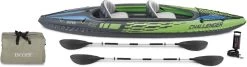 Intex Challenger K2 Kayak - Opblaasboot - 2-Persoons - Groen/Zwart -Speedo Winkel 1200x327