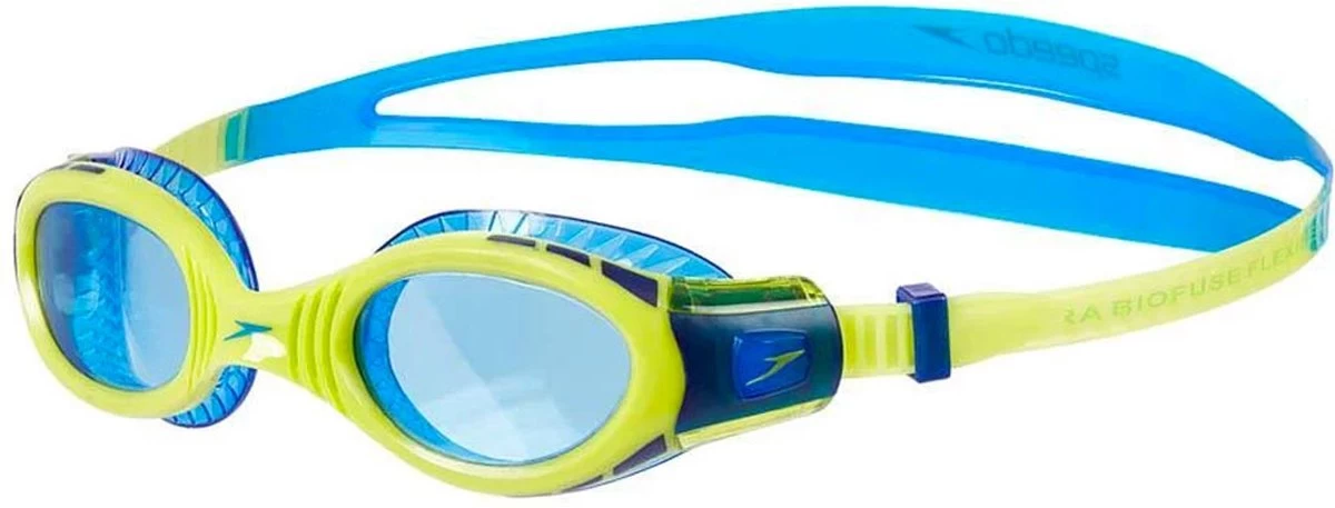 Speedo Futura Biofuse Flexiseal Junior Zwembril Unisex - Blauw - One Size 9 Speedo Futura Biofuse Flexiseal Junior Zwembril Unisex - Blauw - One Size - Afbeelding 7
