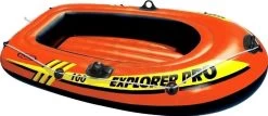 Intex Explorer Pro 100 Opblaasboot - 1 Persoons - Oranje -Speedo Winkel 1200x521