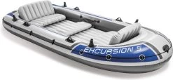 Intex Excursion Opblaasboot - 5 Personen - Grijs -Speedo Winkel 1200x554