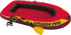 Intex Explorer Pro 300 Opblaasboot - 3 Persoons - Oranje -Speedo Winkel 1200x600
