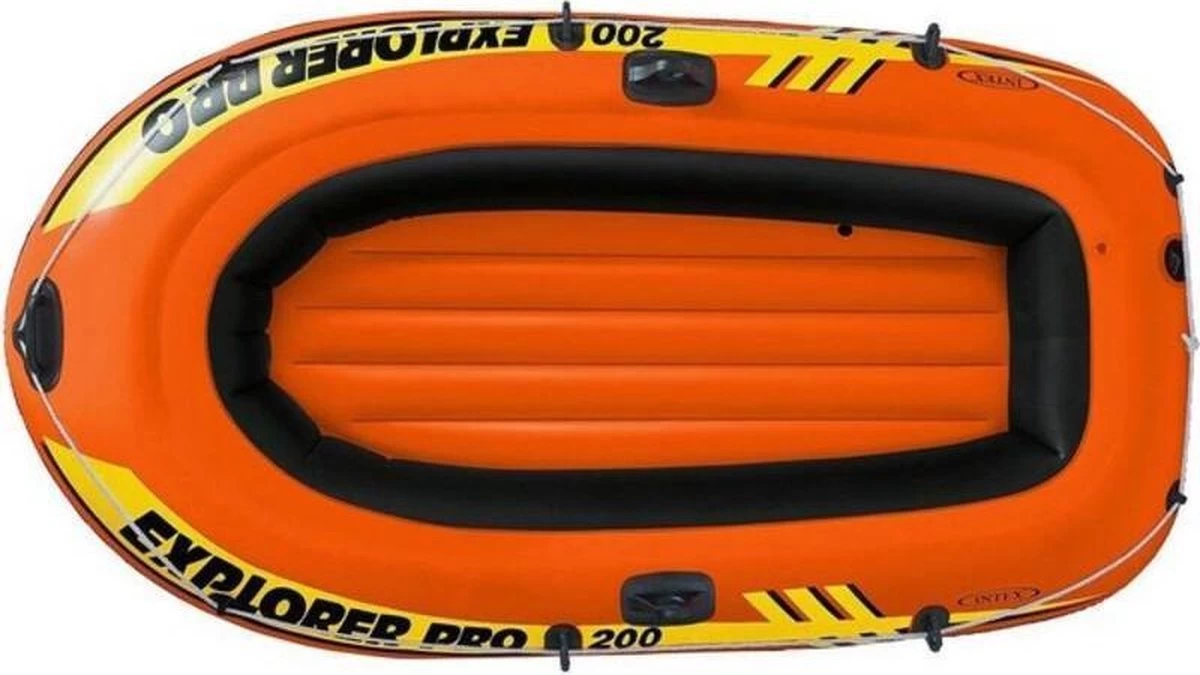 Intex Explorer Pro 200 Opblaasboot - 2 Persoons - Oranje 14 Intex Explorer Pro 200 Opblaasboot - 2 Persoons - Oranje - Afbeelding 12