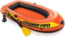 Intex Explorer Pro 300 Opblaasboot - 3 Persoons - Oranje -Speedo Winkel 1200x686