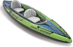 Intex Challenger K2 Kayak - Opblaasboot - 2-Persoons - Groen/Zwart -Speedo Winkel 1200x781