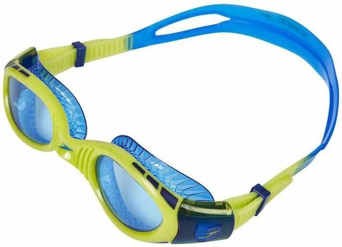 Speedo Futura Biofuse Flexiseal Junior Zwembril Unisex - Blauw - One Size 10 Speedo Futura Biofuse Flexiseal Junior Zwembril Unisex - Blauw - One Size - Afbeelding 8