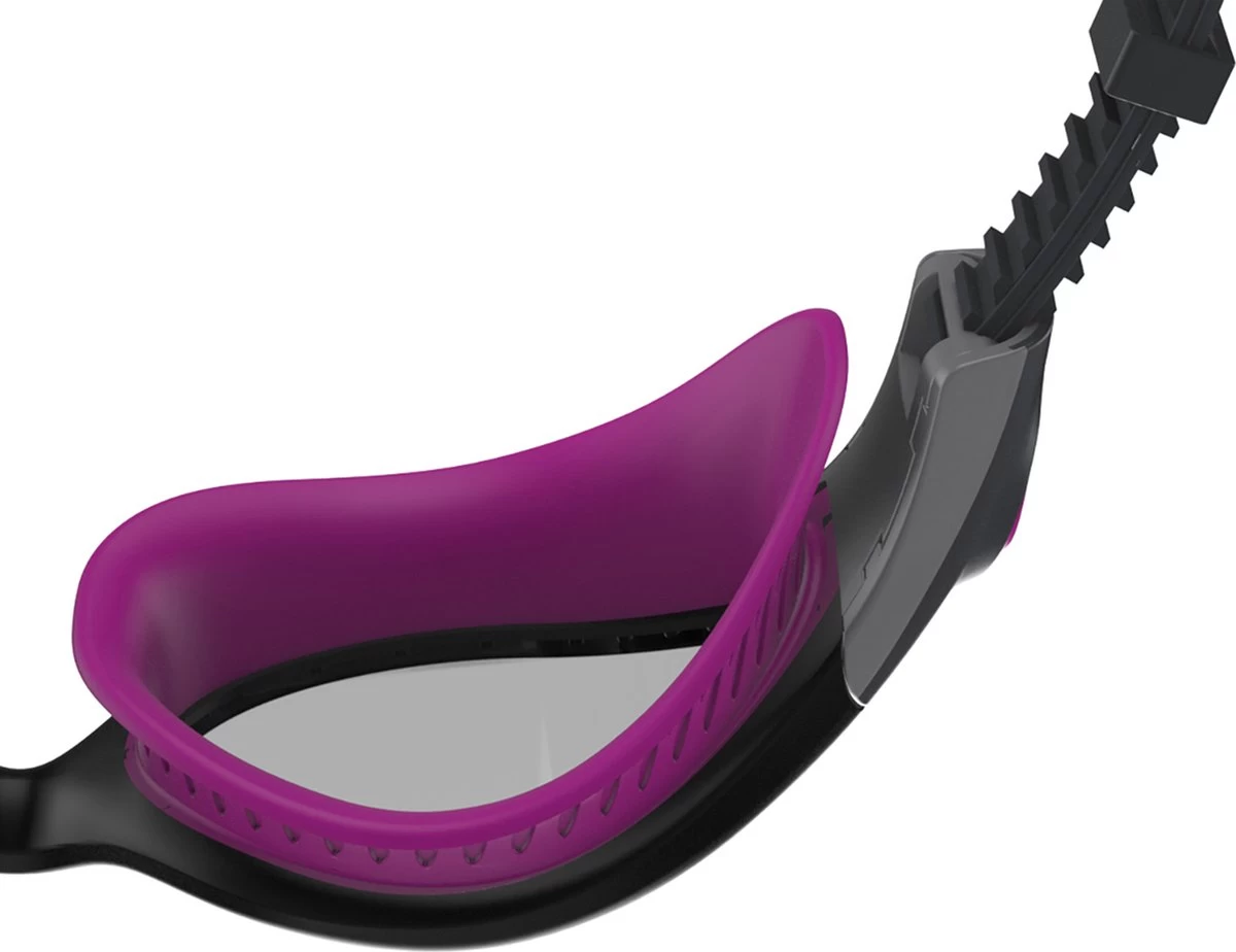 Speedo Futura Biofuse Flexiseal Zwembril Unisex - Roze / Smoke - One Size 4 Speedo Futura Biofuse Flexiseal Zwembril Unisex - Roze / Smoke - One Size - Afbeelding 2