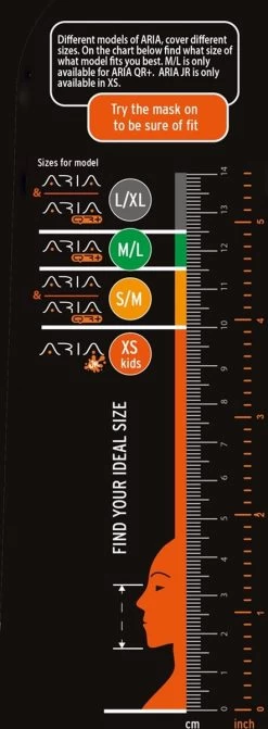 Ocean Reef Snorkelmasker Aria QR+ -Speedo Winkel 442x1200