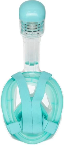 Sea Turtle Full Face Mask - Snorkelmasker - Volwassenen - Wit/Turquoise - L/XL -Speedo Winkel 531x1200