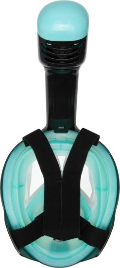 Sea Turtle Full Face Mask - Snorkelmasker - Volwassenen - Zwart/Turquoise - S/M -Speedo Winkel 537x1200
