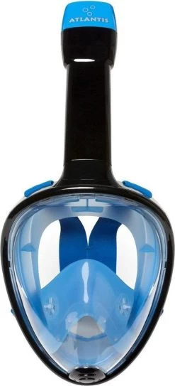 Atlantis Full Face Mask - Snorkelmasker - Volwassenen - Zwart/Blauw - L/XL -Speedo Winkel 546x1200