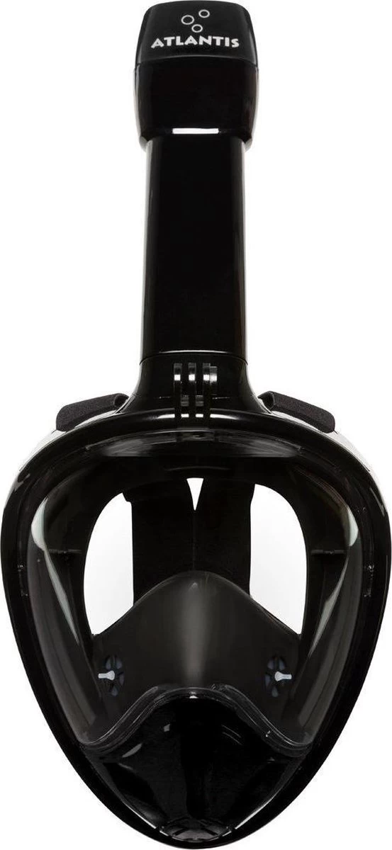 Atlantis Full Face Mask 2.0 - Snorkelmasker - Volwassenen - Zwart - S/M 10 Atlantis Full Face Mask 2.0 - Snorkelmasker - Volwassenen - Zwart - S/M - Afbeelding 8