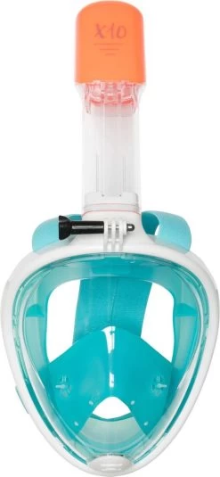 X10 Full Face Mask- Snorkelmasker - Volwassenen - Turquoise - S/M 13 X10 Full Face Mask- Snorkelmasker - Volwassenen - Turquoise - S/M -Speedo Winkel 554x1200 1