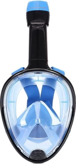 Atlantis Full Face Mask - Snorkelmasker - Volwassenen - Zwart/Blauw - L/XL -Speedo Winkel 554x1200