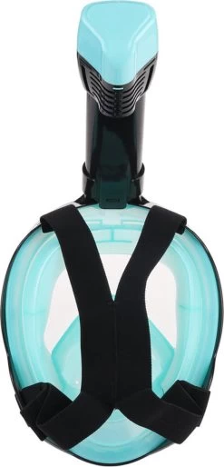 Atlantis Full Face Mask - Snorkelmasker - Volwassenen - Zwart/Turquoise - L/XL -Speedo Winkel 577x1200