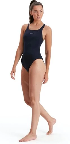Speedo ECO Endurance+ Medalist Dames - Marine - Maat 38 -Speedo Winkel 586x1200