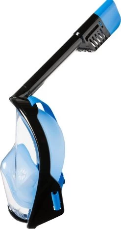 Atlantis Full Face Mask - Snorkelmasker - Volwassenen - Zwart/Blauw - L/XL -Speedo Winkel 636x1200