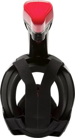 Atlantis Full Face Mask 2.0 - Snorkelmasker - Volwassenen - Zwart/Rood - L/XL -Speedo Winkel 656x1200 2