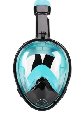 Atlantis Full Face Mask 2.0 - Snorkelmasker - Volwassenen - Zwart/Turquoise - L/XL 9 Atlantis Full Face Mask 2.0 - Snorkelmasker - Volwassenen - Zwart/Turquoise - L/XL -Speedo Winkel 666x1200