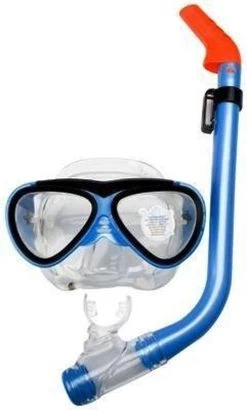 Waimea Duikmasker Met Snorkel - Junior - Blauw 17 Waimea Duikmasker Met Snorkel - Junior - Blauw -Speedo Winkel 723x1200