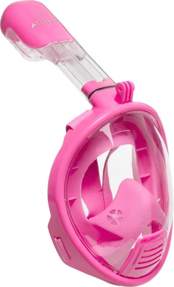 Atlantis Full Face Mask 2.0 - Snorkelmasker - Kinderen - Roze - XS 3 Atlantis Full Face Mask 2.0 - Snorkelmasker - Kinderen - Roze - XS