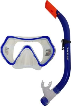 Tunturi Snorkelset -Duikbril En Snorkel - Junior - Blauw