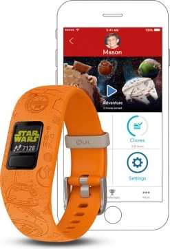 Garmin Vívofit Jr2 - Kids Activity Tracker - Star Wars Light Side 25 Garmin Vívofit Jr2 - Kids Activity Tracker - Star Wars Light Side -Speedo Winkel 819x1200 2