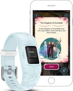 Garmin Vívofit Jr2 - Kids Activity Tracker - ©Disney - Frozen Elsa -Speedo Winkel 955x1200 2